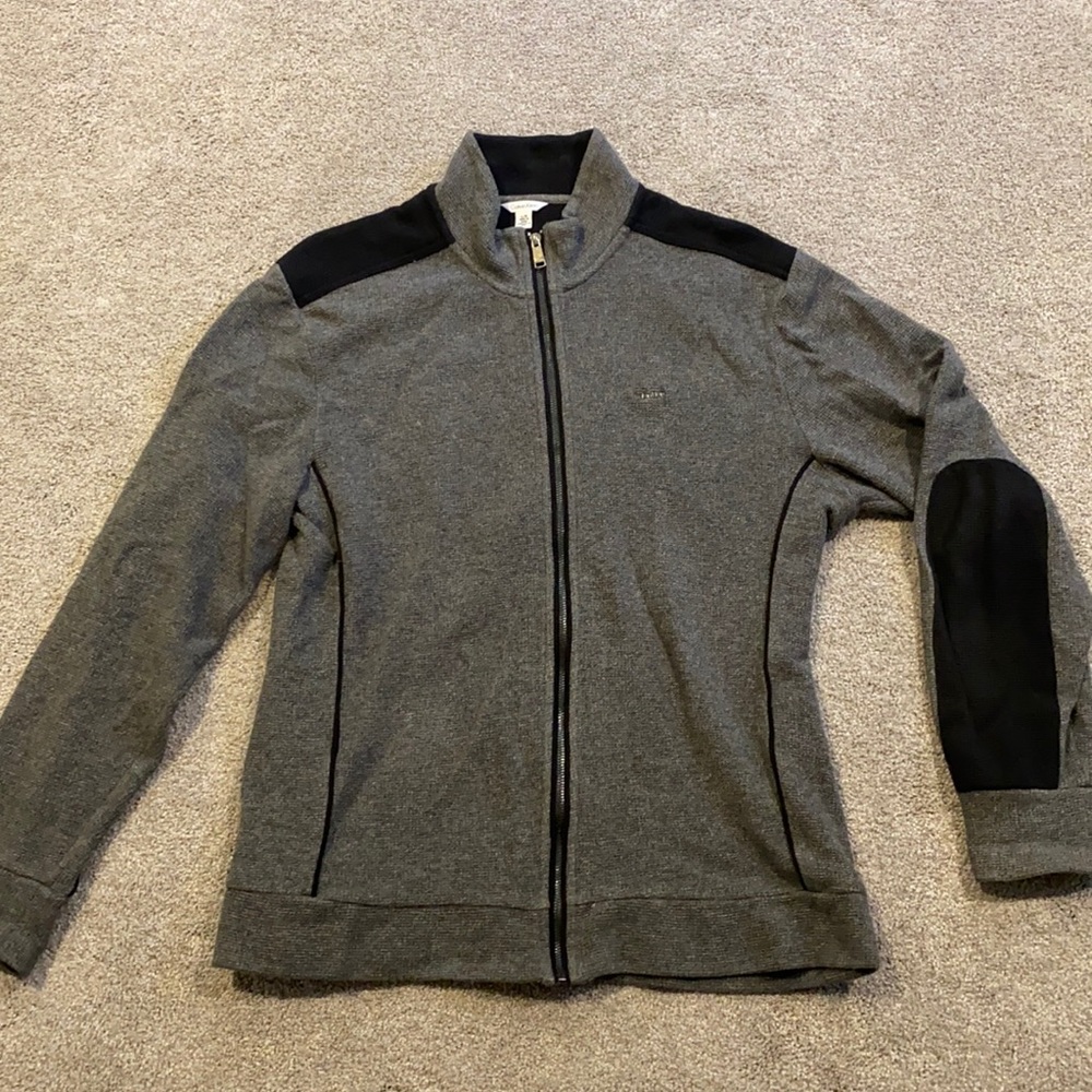 Calvin Klein Zip Sweater Size Large